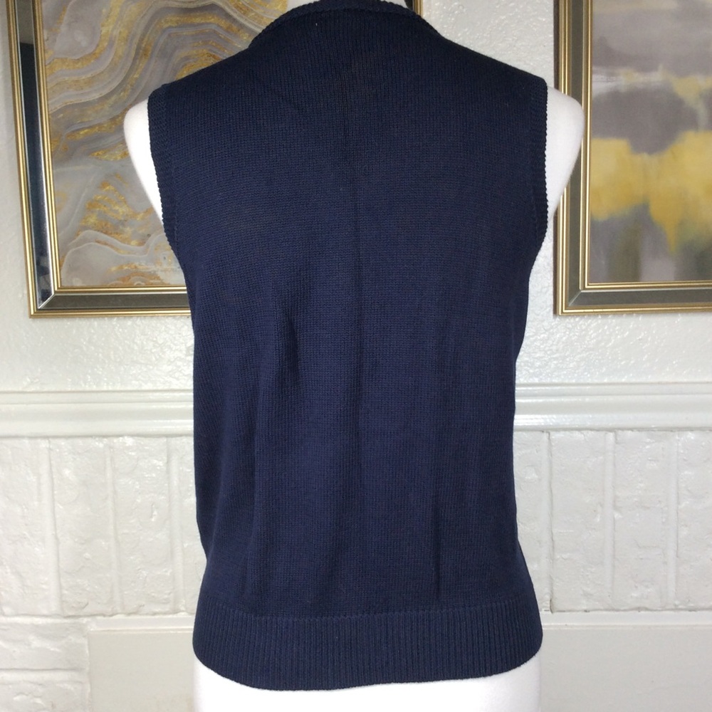 Ralph Lauren Golf Knit Cable Sweater Vest - Picture 5 of 8